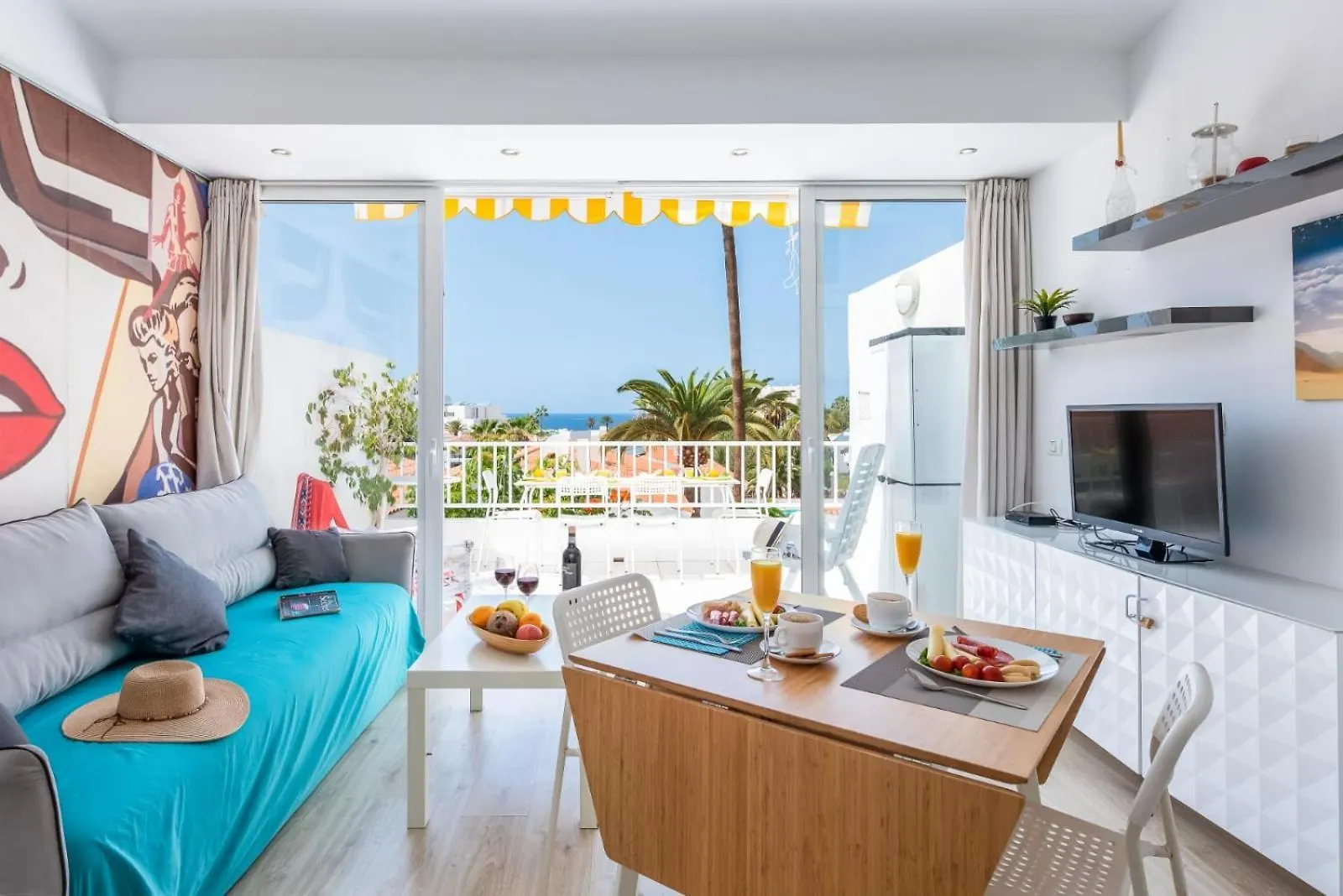 Sea Views One Bedroom Apartment Paradero Near The Beach プラヤ・デ・ラス・アメリカス